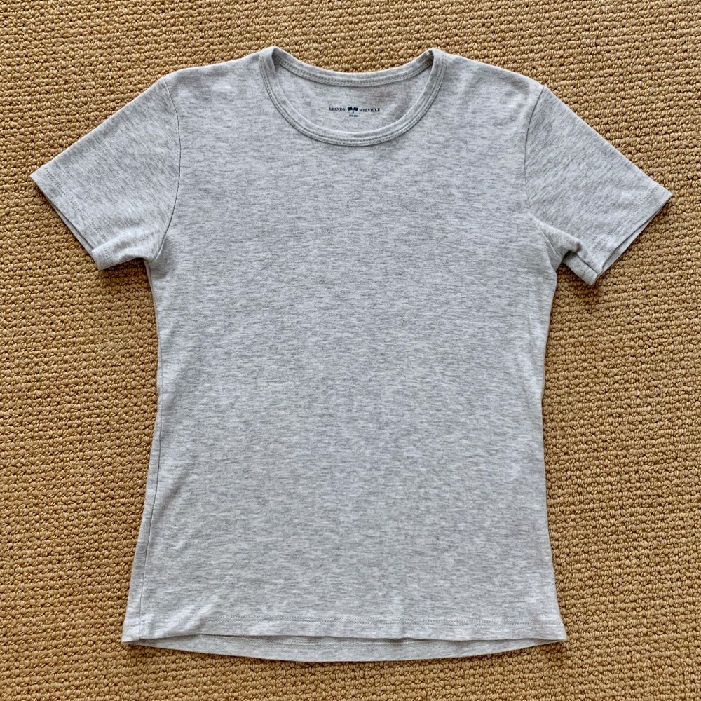 Brandy Melville grey t-shirt
